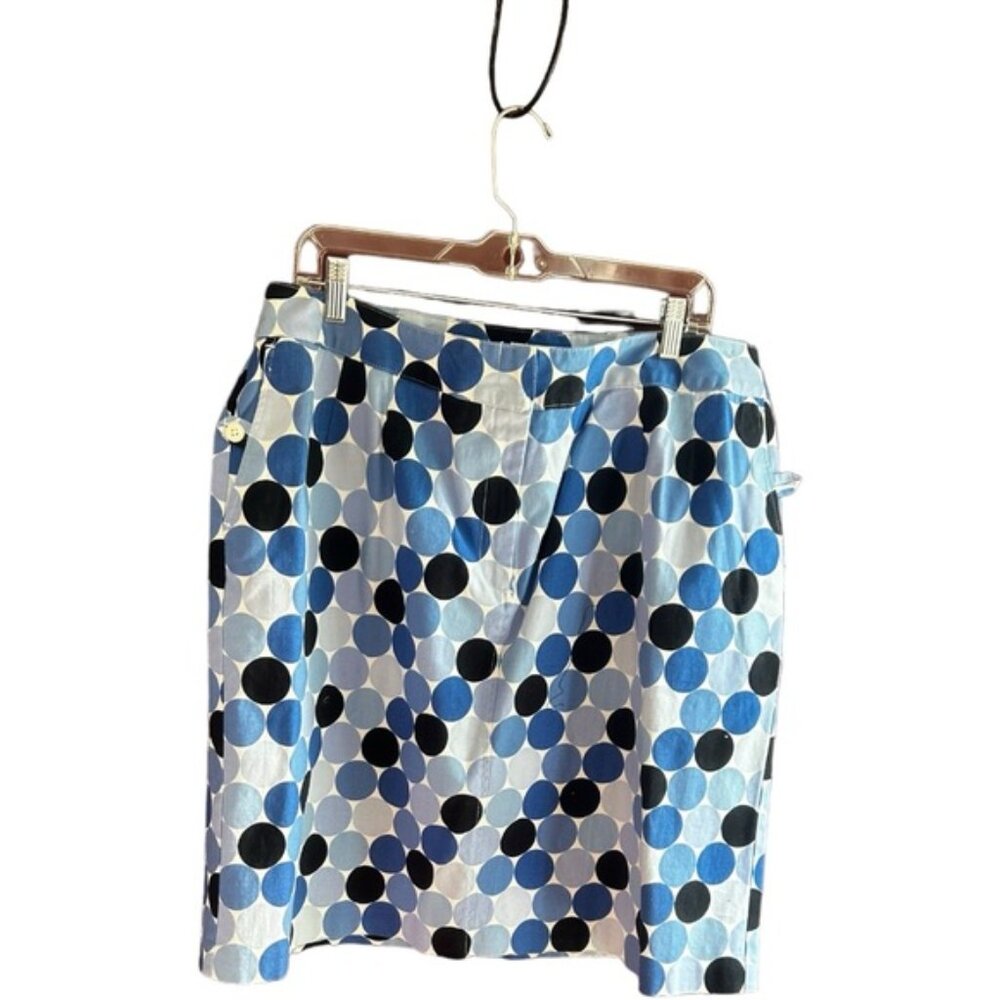 Talbots woman blue/white skirt Size 18W